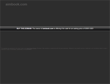 Tablet Screenshot of aimbook.com